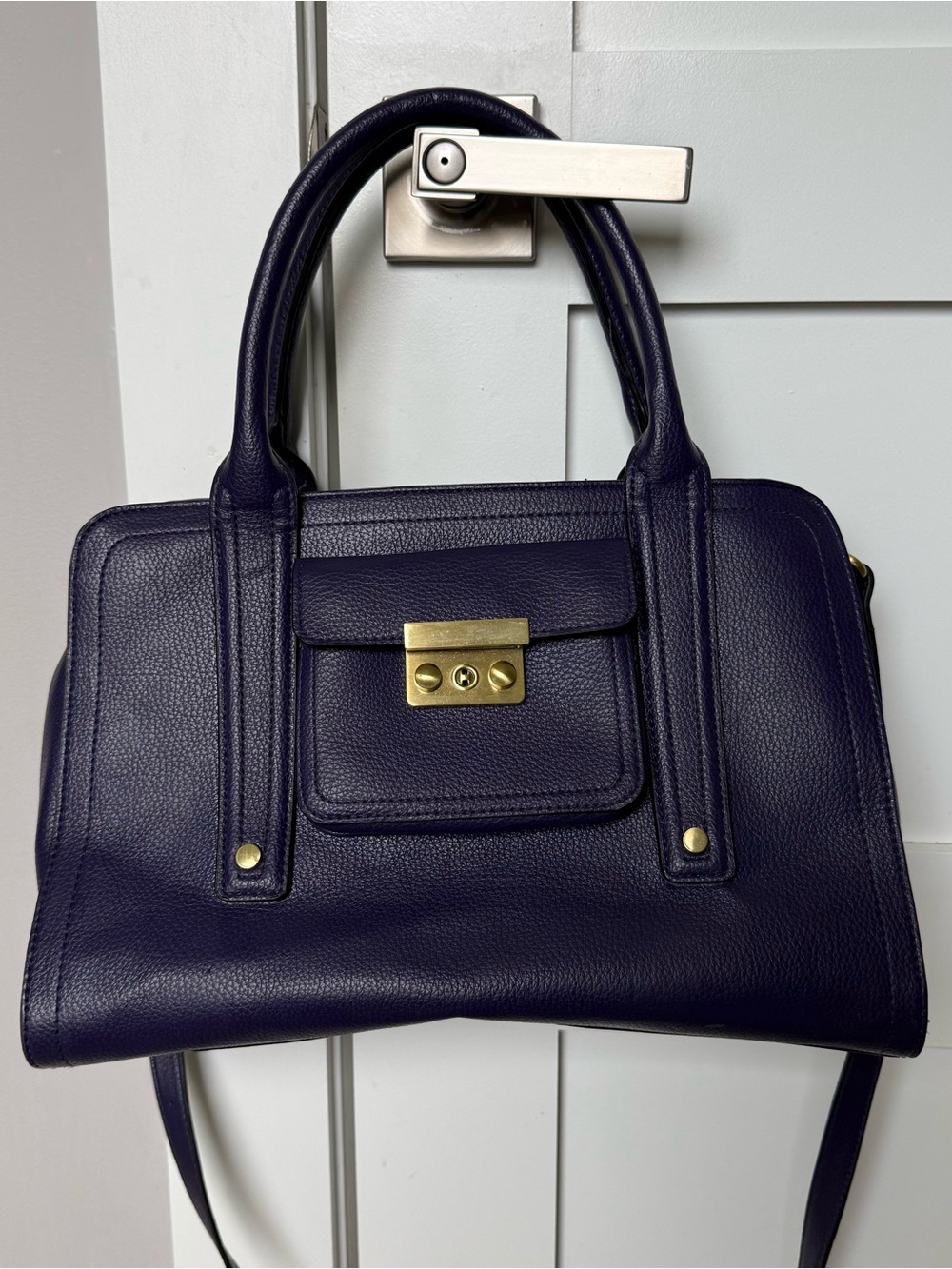 3.1 Phillip Lim Dark Purple Handbag